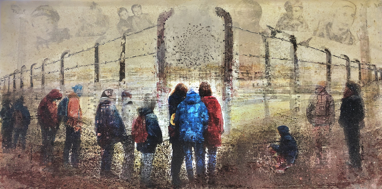 PORTEURS DE MEMOIRE. PLEXIGLASS. 2020-2021